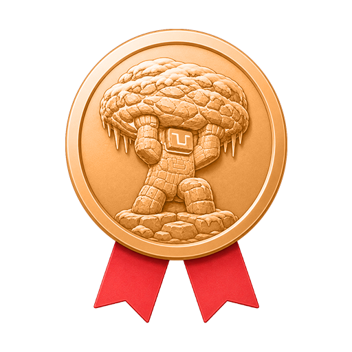 Medalla de bronce del nivel fácil