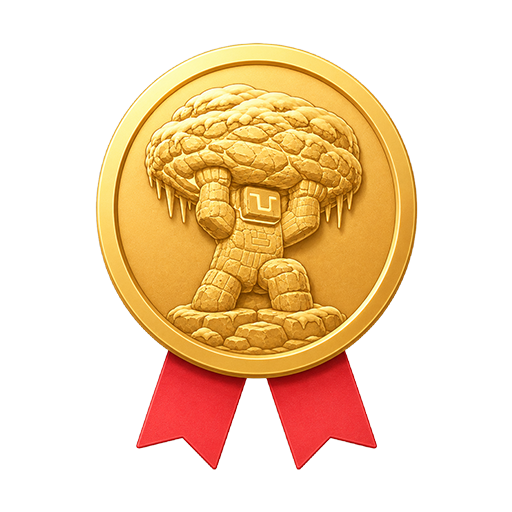 Medalla de oro del nivel difícil