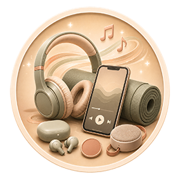 Icono del pack de música modo calma