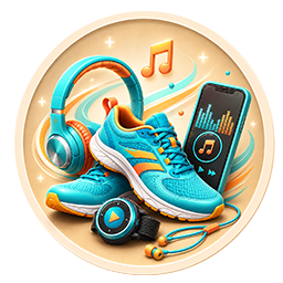 Icono del pack de música pop en movimiento